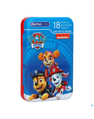 Dermo care soft&sens. paw patrol pans. strips 18