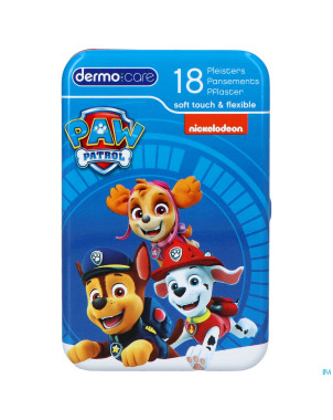 Dermo care soft&sens. paw patrol pans. strips 18
