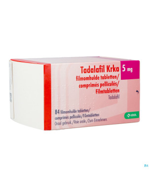 Tadalafil krka  5mg comp pell  84 x  5mg