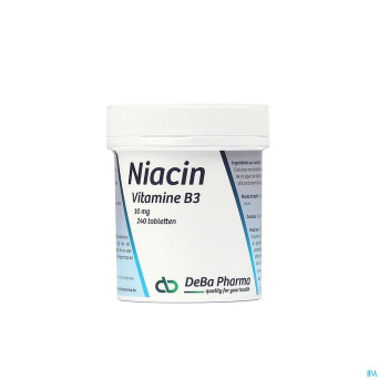 Niacin 10mg    caps 240    deba