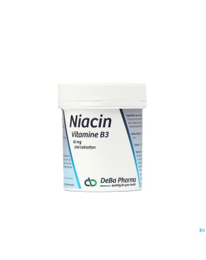Niacin 10mg    caps 240    deba