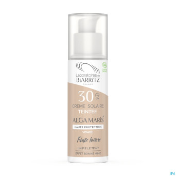 Alga maris cr sol. visage teinte spf30 ivoire 50ml