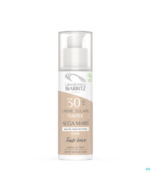 Alga maris cr sol. visage teinte spf30 ivoire 50ml