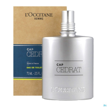 L'occitane homme cap cedrat edt    75ml