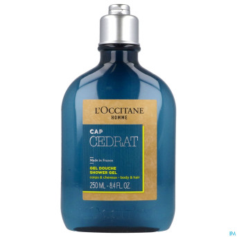 L'occitane homme cap cedrat gel douche    250ml