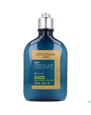 L'occitane homme cap cedrat gel douche    250ml