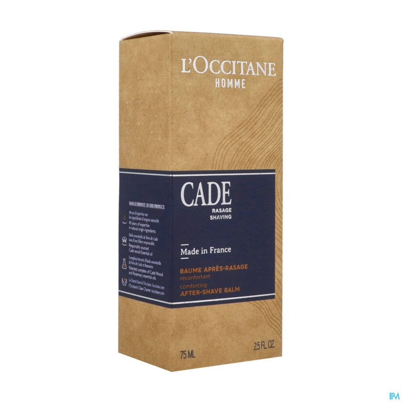 L'occitane homme cade baume a/rasage reconf.  75ml