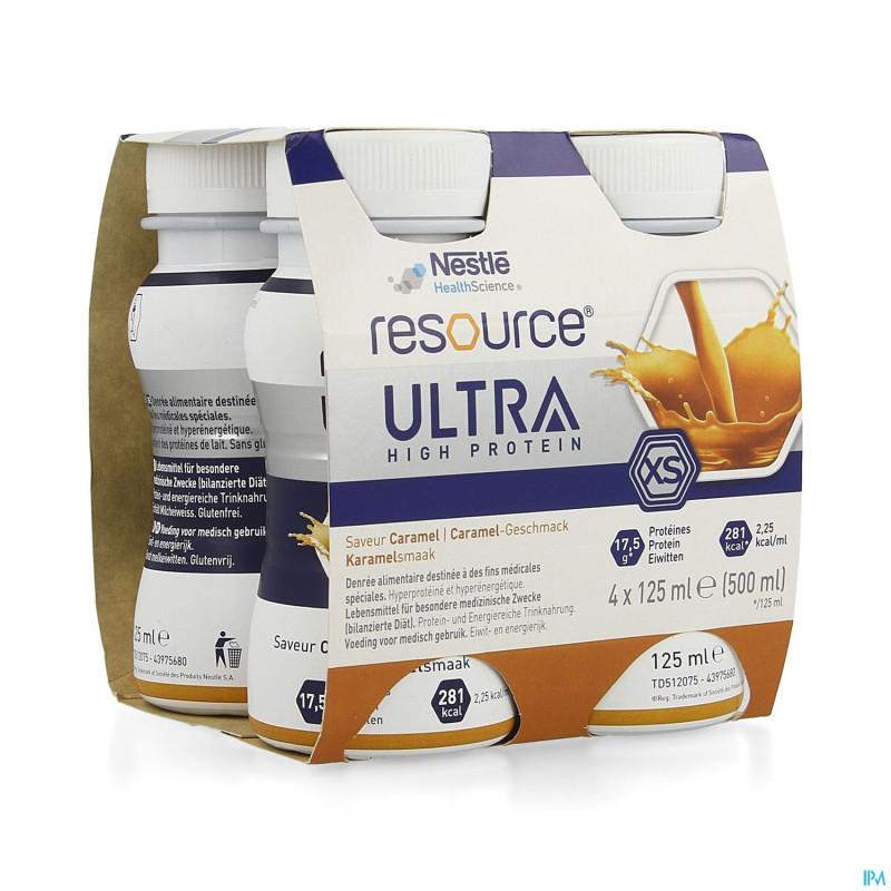 Resource ultra caramel 4x125ml