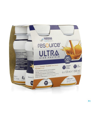 Resource ultra caramel 4x125ml