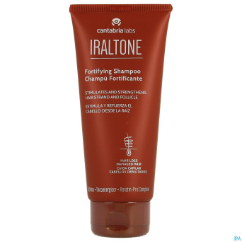 Iraltone fortifying shampoo tube 200ml