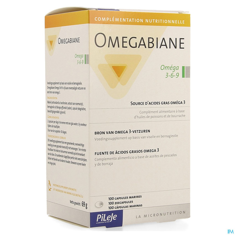 Omegabiane omega 3-6-9    caps 100