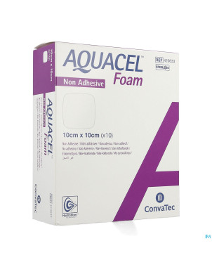 Aquacel foam non-adhesif 10x10cm 10