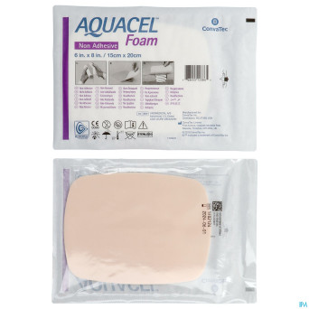Aquacel foam non-adhesif 15x20cm 5
