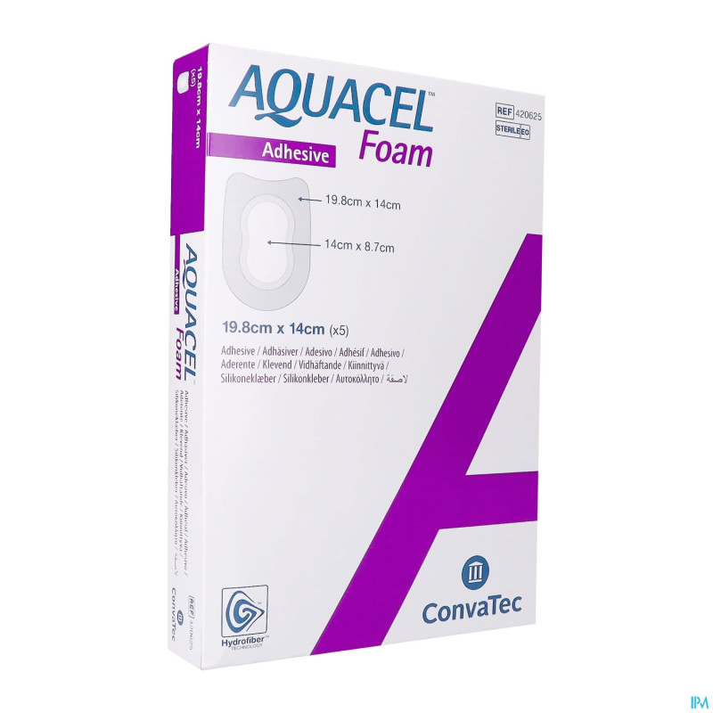 Aquacel ag foam adhesif multi 5