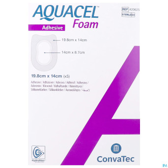 Aquacel ag foam adhesif multi 5