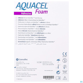 Aquacel ag foam adhesif multi 5