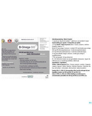 Bi-omega 500    caps 90 nf