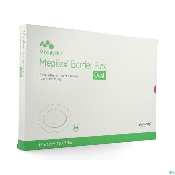 Mepilex border flex oval pans    15x19cm 5 583400