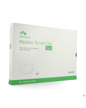 Mepilex border flex oval pans    15x19cm 5 583400