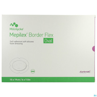 Mepilex border flex oval pans    15x19cm 5 583400