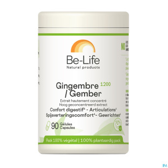 Gingembre 1200 be life    caps 90