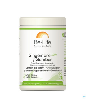Gingembre 1200 be life    caps 90