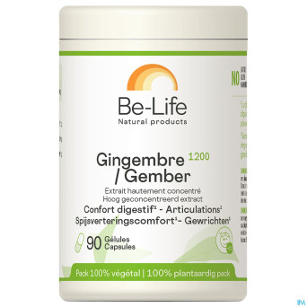 Gingembre 1200 be life    caps 90
