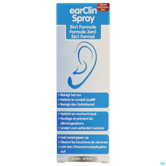 Earclin spray 3en1    20ml revogan