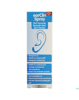 Earclin spray 3en1    20ml revogan