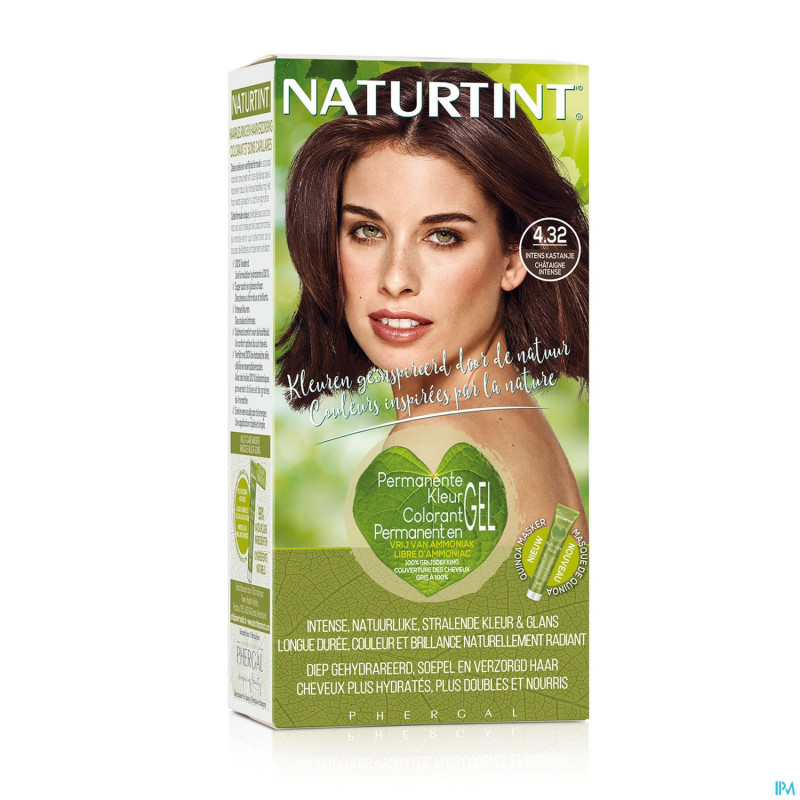 Naturtint coloration chataigne intense 4.32  165ml