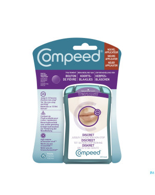 Compeed patch bouton fievre 15 avec applicateur