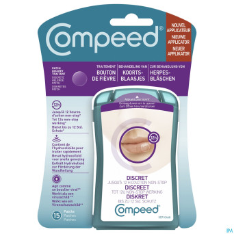 Compeed patch bouton fievre 15 avec applicateur