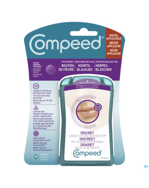 Compeed patch bouton fievre 15 avec applicateur