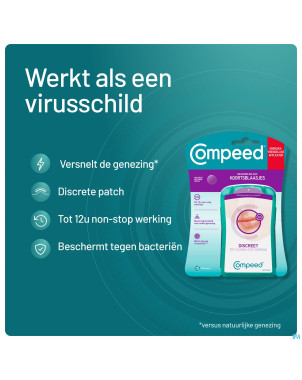 Compeed patch bouton fievre 15 avec applicateur