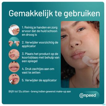 Compeed patch bouton fievre 15 avec applicateur