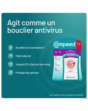 Compeed patch bouton fievre 15 avec applicateur