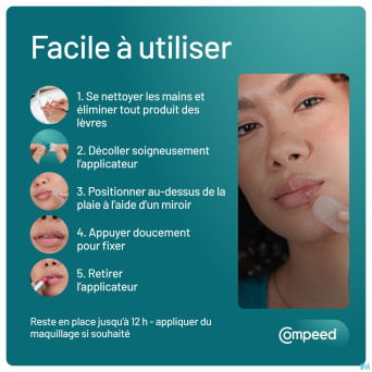 Compeed patch bouton fievre 15 avec applicateur
