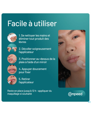 Compeed patch bouton fievre 15 avec applicateur