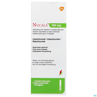 Nucala 100mg abacus sol inj stylo prerempli  1x1ml