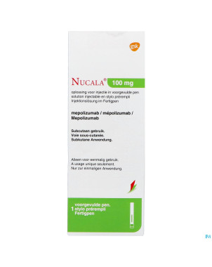 Nucala 100mg abacus sol inj stylo prerempli  1x1ml