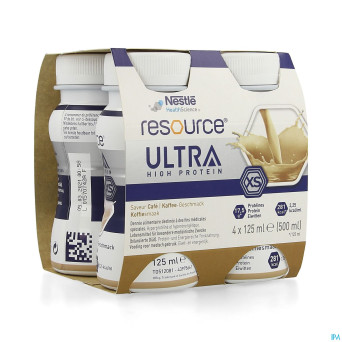 Resource ultra cafe    4x125ml