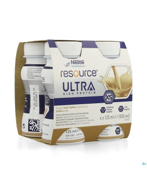Resource ultra cafe    4x125ml