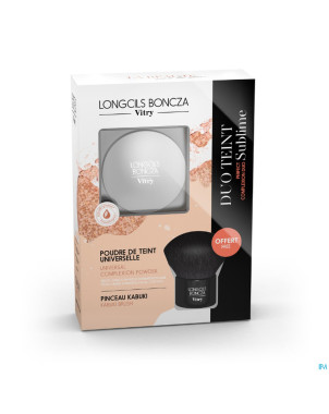 Vitry coffret pdr teint univers. + pinceau kabuki