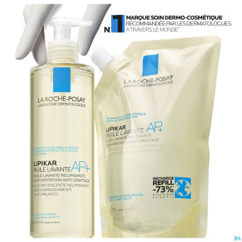 Lrp lipikar refill huile lavante ap+ 400ml