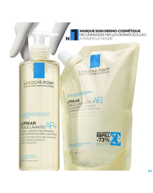 Lrp lipikar refill huile lavante ap+ 400ml
