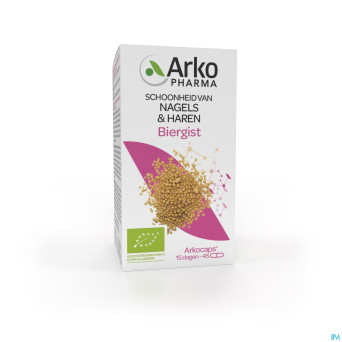Arkogelules levure biere bio caps 45