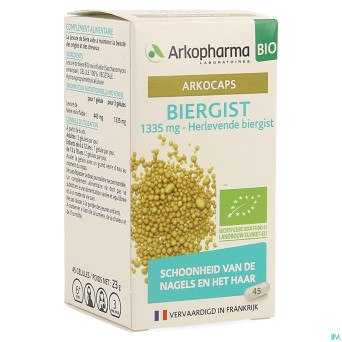 Arkogelules levure biere bio caps 45