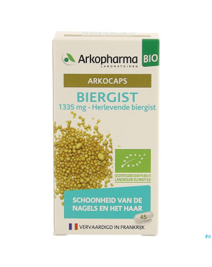 Arkogelules levure biere bio caps 45