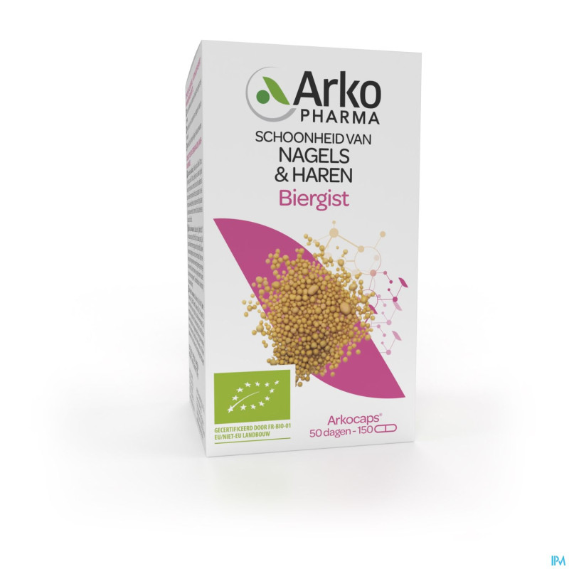 Arkogelules levure biere bio caps 150