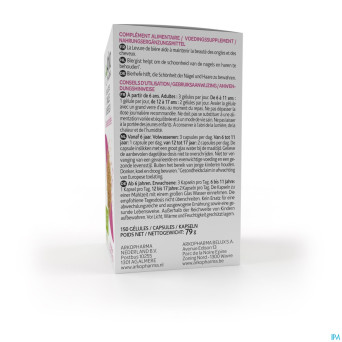 Arkogelules levure biere bio caps 150